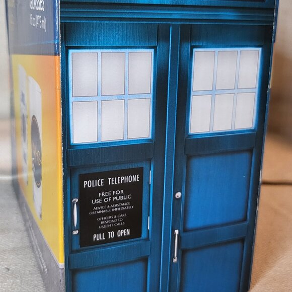 Doctor Who BBC - Set of Two Glasses - 2018 - Picture 4 of 9